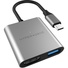 Hyper HyperDrive 3-in-1 USB-C Hub with 4K HDMI Output (Space Gray)