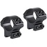Hawke Sport Optics 2-Piece Match Mount for 9-11mm Rails (25.4mm, Low, Matte Black)