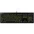 LogicKeyboard XL Print NERO PC Slimline Large Print Keyboard (US/Hebrew, Yellow On Black)