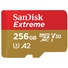 SanDisk 256GB Extreme UHS-I microSDXC Memory Card (160 MB/s) with SD Adapter
