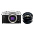 Fujifilm X-T30 Mirrorless Digital Camera (Silver) with XF 35mm f/1.4 R Lens