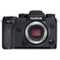 Fujifilm X-H1 Mirrorless Digital Camera (Black) with XF 16mm f/2.8 R Lens (Silver)