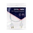 DYNAMIX HDMI Nano High Speed With Ethernet Cable (White, 1m)