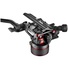Manfrotto Nitrotech 612 Fluid Video Head and Carbon Fiber Twin Leg Tripod with Middle Spreader