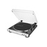 Audio Technica AT-LP60XBT Fully Automatic Wireless Belt-Drive Turntable (White)