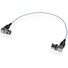 SHAPE 90-Degree Skinny BNC Cable 12" (Blue)