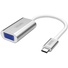 UNITEK USB-C to VGA Aluminium Converter (Silver)