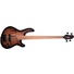 Cort B4FL MHPZ Lined Fretless Bass with Guitar Bag (Black Burst)