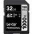 Lexar 32GB Professional 1000x UHS-II SDHC Memory Card (2-Pack)