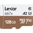 Lexar 128GB Professional 667x UHS-I microSDXC Memory Card with SD Adapter