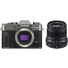 Fujifilm X-T30 Mirrorless Digital Camera (Charcoal) with XF 50mm f/2 R Lens (Black)