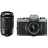 Fujifilm X-T100 Mirrorless Digital Camera (Silver) with 15-45mm & 50-230mm Twin Lens Kit (Black)
