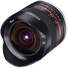 Samyang 8mm f/2.8 UMC Fisheye II Lens for Canon EF-M Mount (Black)