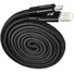 Promate USB-A to Lightning Cable with 2A Fast Charging (Black, 1.2m)