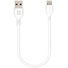 Promate USB to Lightning Connector Cable (White, 25cm)
