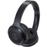 Audio-Technica Consumer ATH-S200BT Wireless On-Ear Headphones with Built-In Mic (Black)