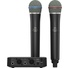 Behringer ULTRALINK ULM302MIC 2.4 GHz Wireless Microphone System (Dual-Channel, 2 Mics)