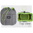 Crumpler The Haven Camera Insert Medium - Grey and Snot Green