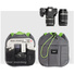 Crumpler The Haven Camera Insert Medium - Grey and Snot Green
