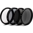 Tiffen 4-Filter Aperture Kit for DJI Inspire 2 with Zenmuse X7, X5S, X5R & X5