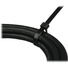 Pearstone 8" Reusable Plastic Cable Ties - Black (20-Pack)