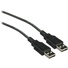 Pearstone USB 2.0 Type A Male to Type A Male Cable (Black) - 6' (1.8 m)