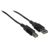 Pearstone USB 2.0 Type A Male to Type B Male Cable - 10' (3 m)