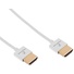 Pearstone 3' Ultra-Thin, High-Speed HDMI Cable with Ethernet (White)