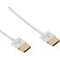 Pearstone 6' Ultra-Thin, High-Speed HDMI Cable with Ethernet (White)