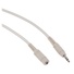 Pearstone Stereo Mini Male to Stereo Mini Female Extension Cable (White) - 1.5'