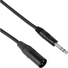 Pearstone PM Series 1/4" TRS M to XLR M Professional Interconnect Cable - 15' (4.6 m)