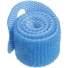 Pearstone 0.5 x 8" Touch Fastener Straps (Blue, 10-Pack)