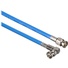 Canare Male to Right Angle Male HD-SDI Video Cable (Blue, 2')