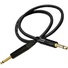 Canare GS-6 Guitar Cable with Neutrik Black & Gold 1/4" TS Plugs (35')