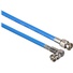 Canare Male to Right Angle Male HD-SDI Video Cable (Blue, 6")
