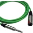Canare Starquad TRSM-TRSF Extension Cable (Green, 15')