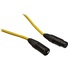 Canare L-4E6S Star Quad XLRM to XLRF Microphone Cable - 3' (Yellow)