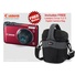 Canon Digital Powershot Camera Red - A2200