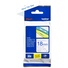 Brother TZe-243 18mm x 8m Blue on White Tape