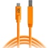 Tether Tools TetherPro USB Type-C Male to USB 3.0 Type-B Male Cable (15', Orange)