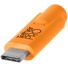 Tether Tools TetherPro USB Type-C Male to USB 3.0 Type-B Male Cable (15', Orange)