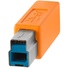 Tether Tools TetherPro USB Type-C Male to USB 3.0 Type-B Male Cable (15', Orange)