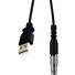 Teradek 4-Pin Connector to USB Cable (13")