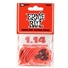 Ernie Ball 1.14mm Red Everlast Picks (12 pack)