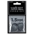 Ernie Ball 1.5mm Black Standard Prodigy Picks (6 Pack)