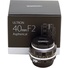 Voigtlander 40mm f/2 SL-IIS Ultron Lens Silver Nikon F