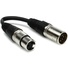 CHAUVET 3-Pin Female to 5-Pin Male DMX Cable (6")