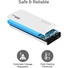 PROMATE 10000mAh USB-C Ultra-Sleek Portable Power Bank (White)