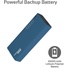 PROMATE 10000mAh USB-C Ultra-Sleek Portable Power Bank (Blue)