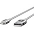 Belkin Mixit DuraTek Lightning to USB Type-A Charging Cable (4', Silver)